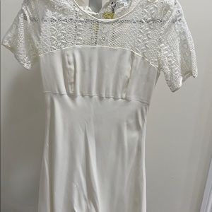 Rebecca Minkoff White Dress - with a little snag